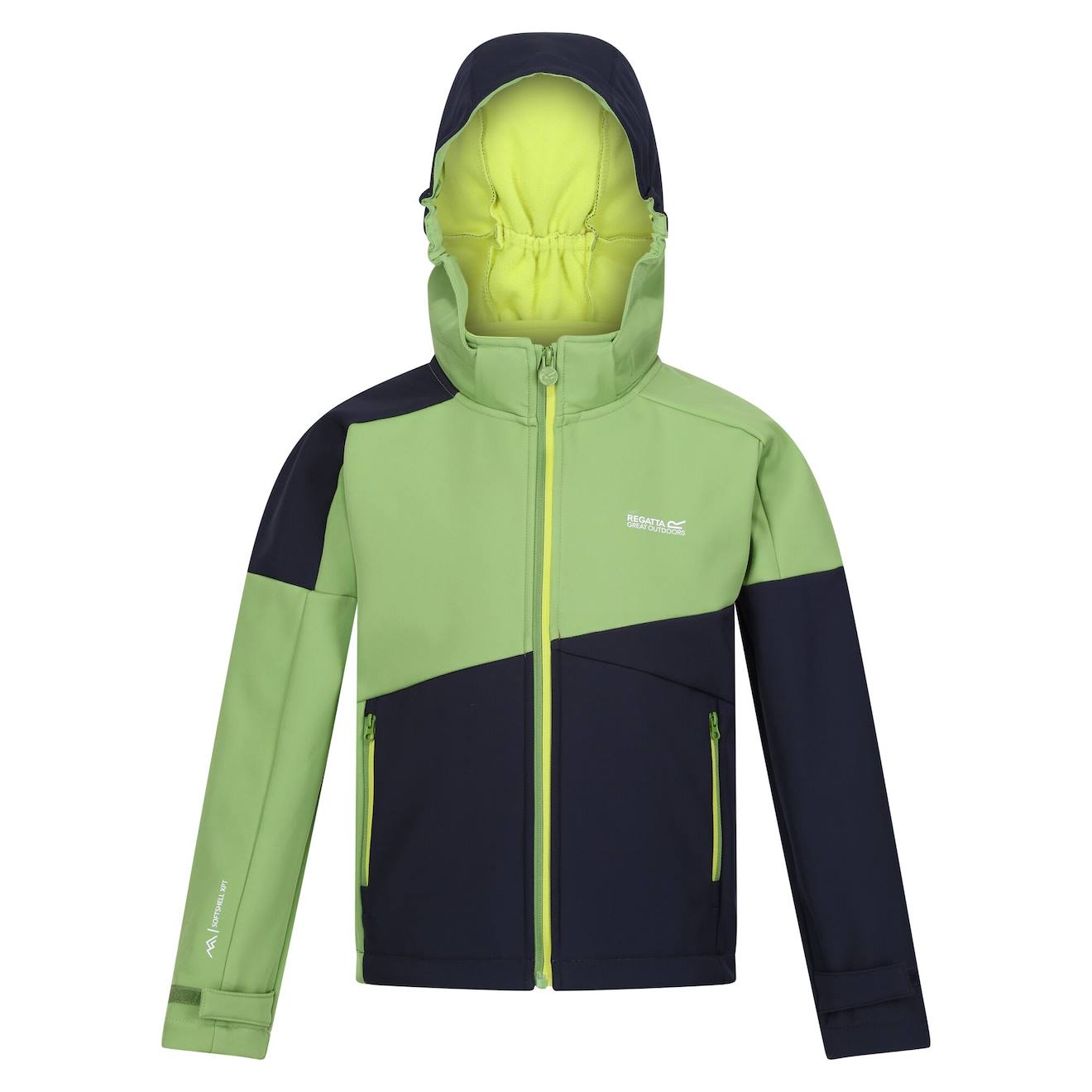 Veste Softshell Acidity Synthétique Acidity Vii Vert Piquant / Bleu Marine