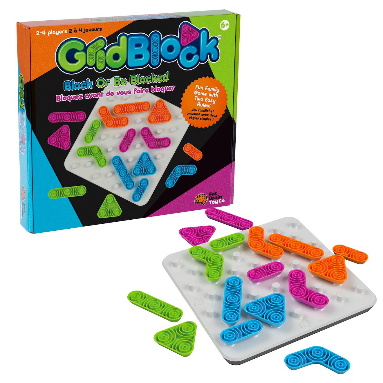 Gridblock - Casse-tête Dès 6 Ans Multicolore