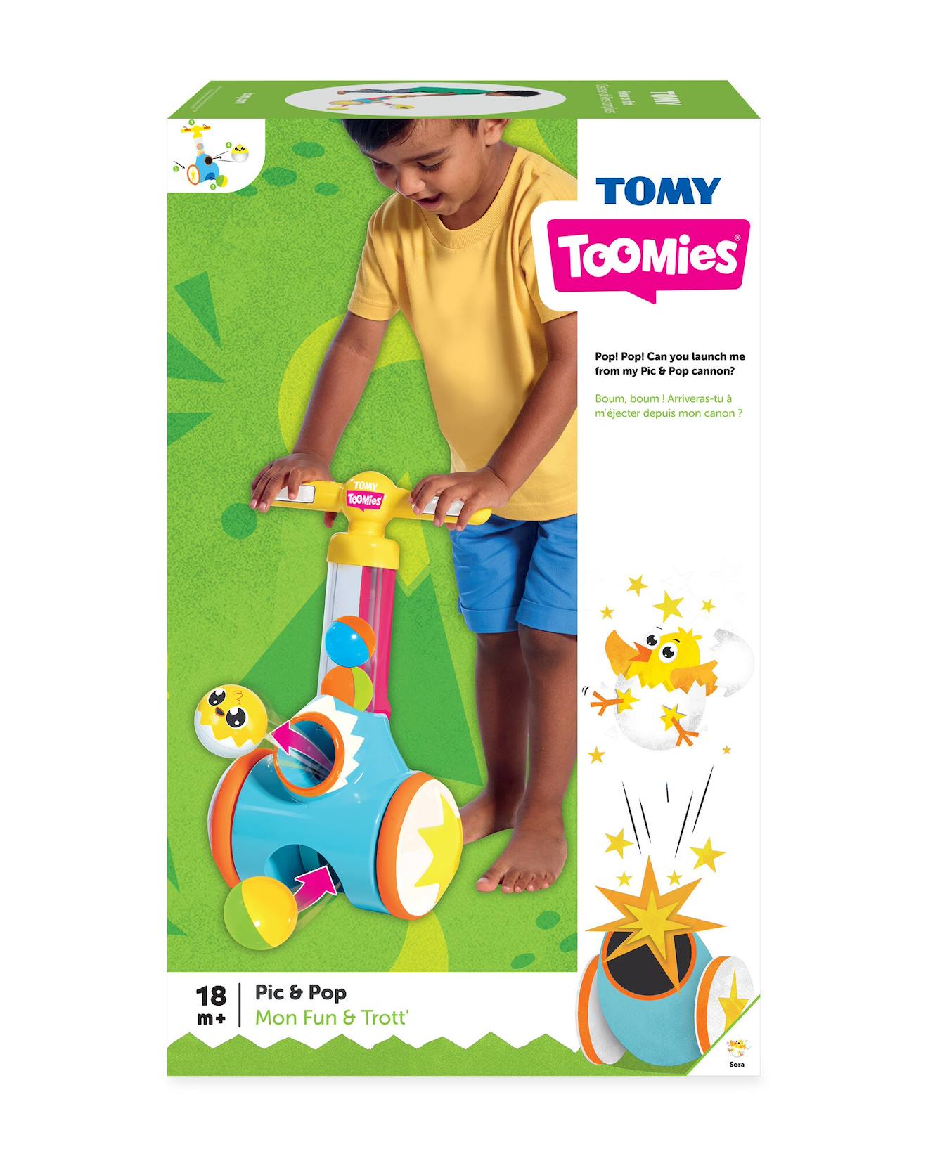 Mon Fun Trott - Trotteur Ludique Dès 18 Mois Multicolore