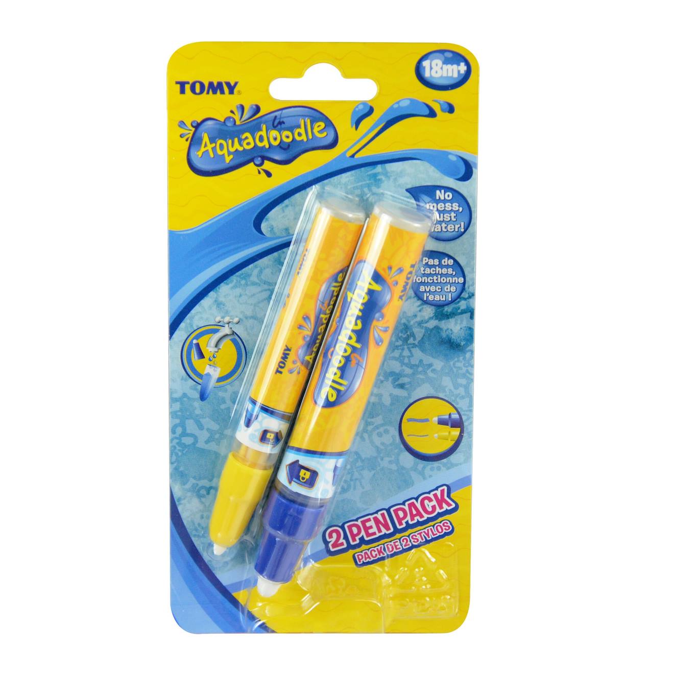 Pack 2 Stylos Aquadoodle - Dessiner Sans Se Tacher ! Multicolore