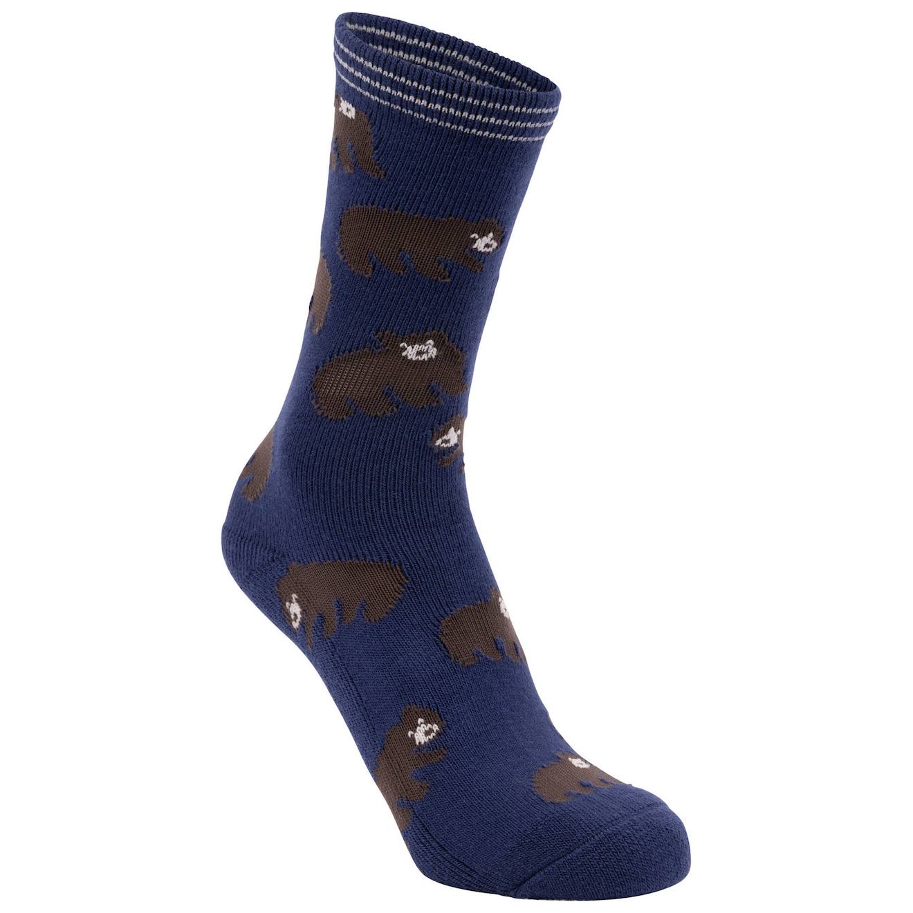 Chaussettes Acrylique Wildlife Bleu Marine