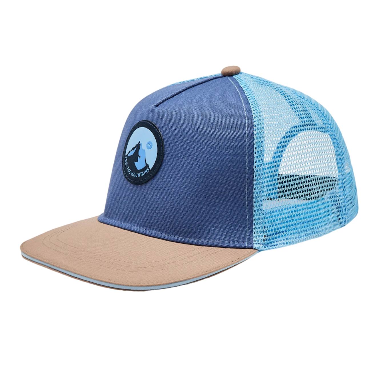 Casquette Trucker Polyester Denim