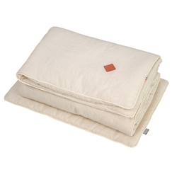 Chambre et rangement-Couette et oreiller - prêt à dormir en lin