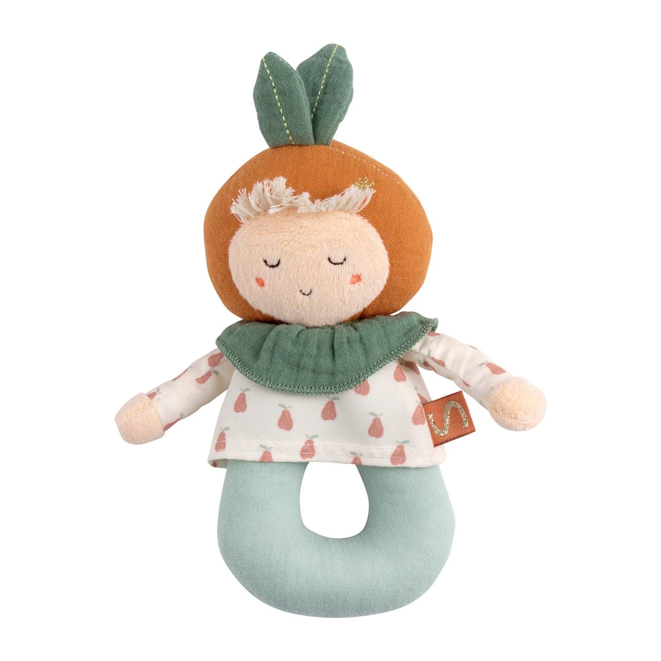 Hochet En Coton Vert