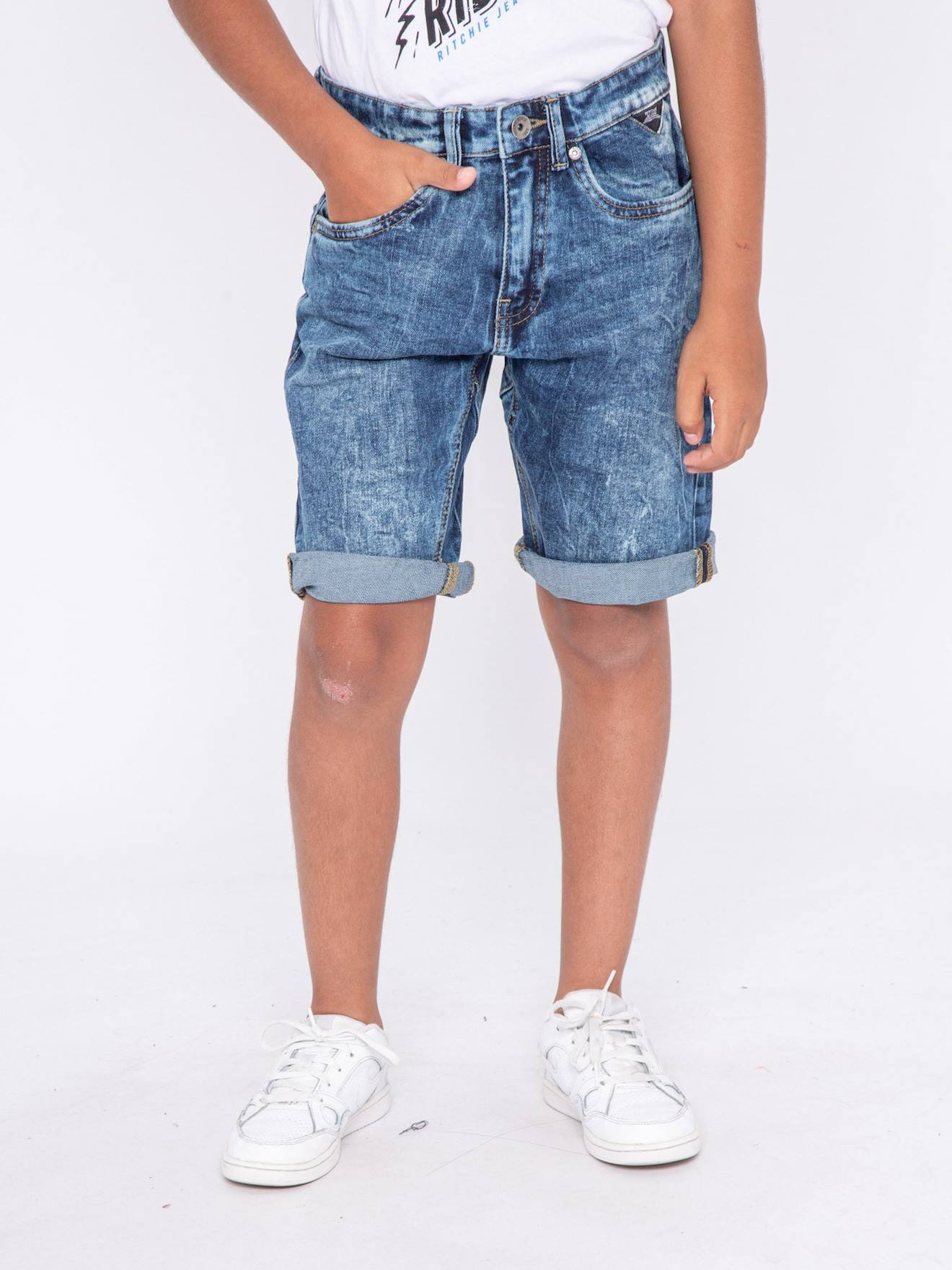 Bermuda En Jean Balgar Garon Bleu 21 €