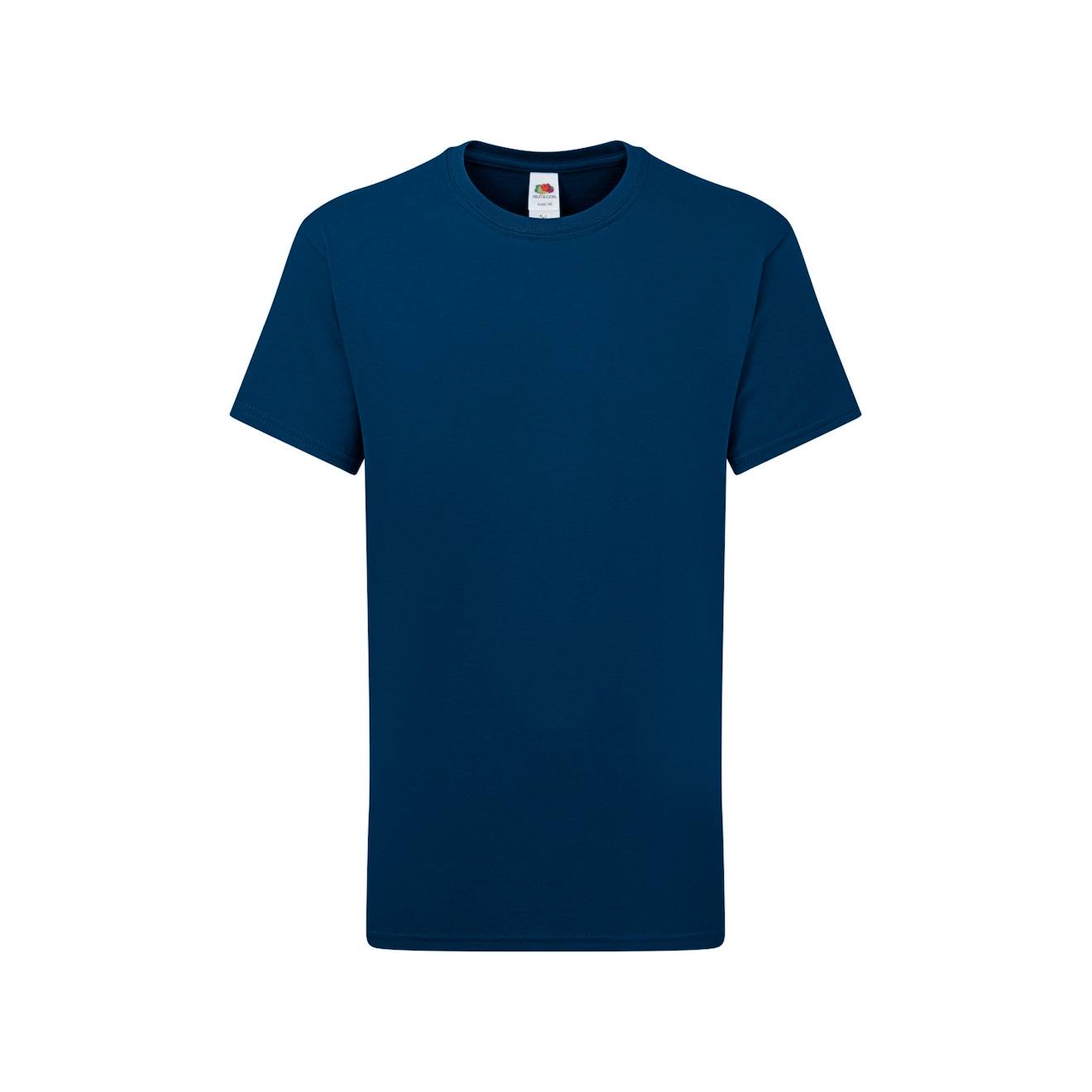 T-shirt En Coton Peigné De Qualité Supérieure Bleu