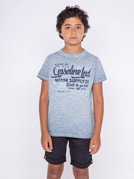 Garçon-T-shirt col rond pur coton nalrive garçon