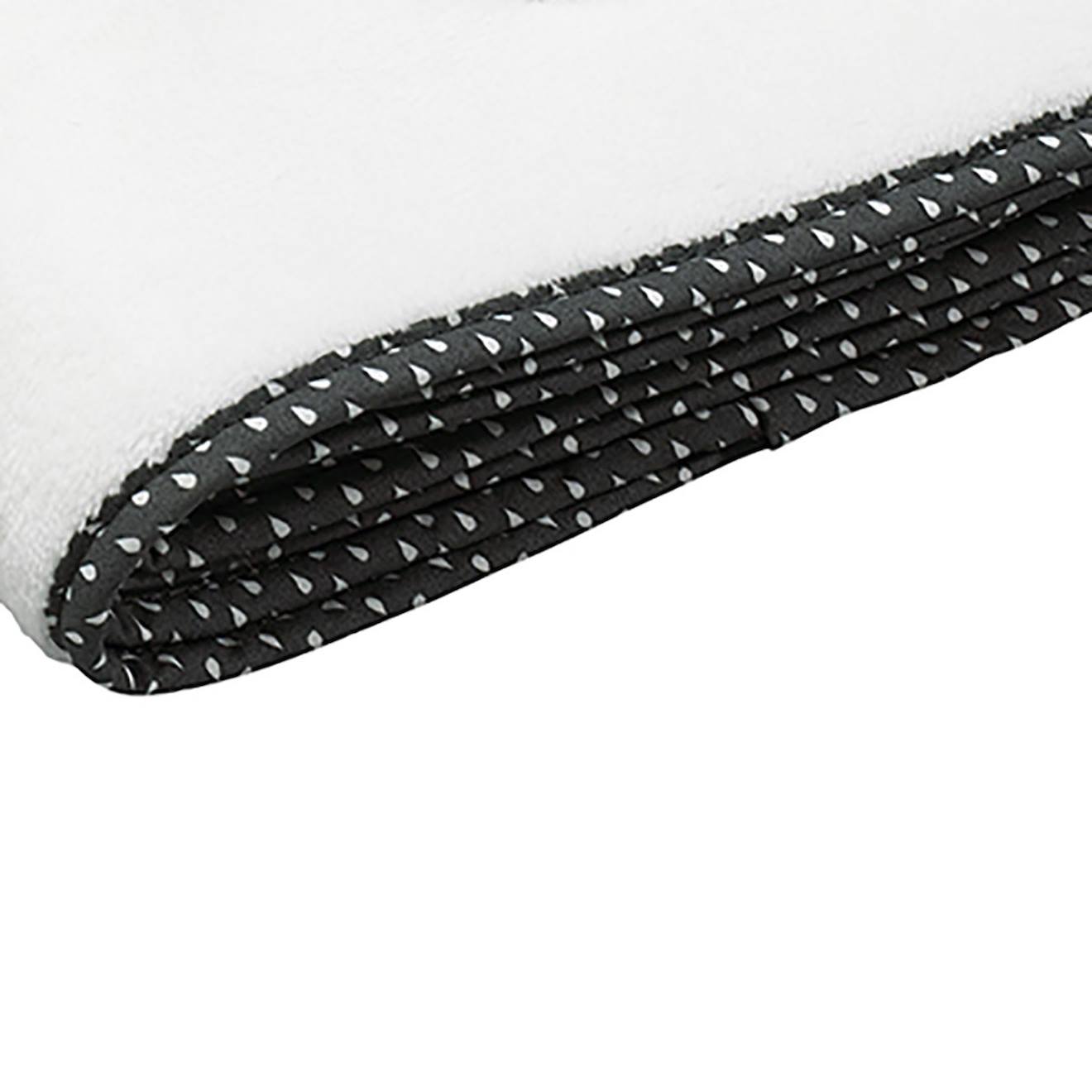 Couverture Bébé En Velours - Babyfan Blanc (Sauthon) - Image 2