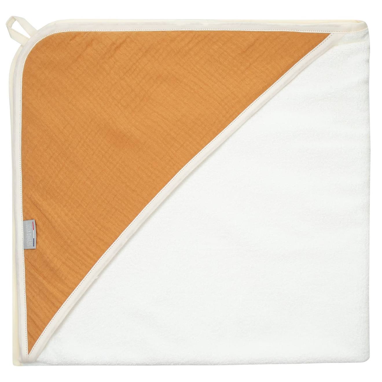 Cape De Bain En Gaze De Coton Jeanne Camel