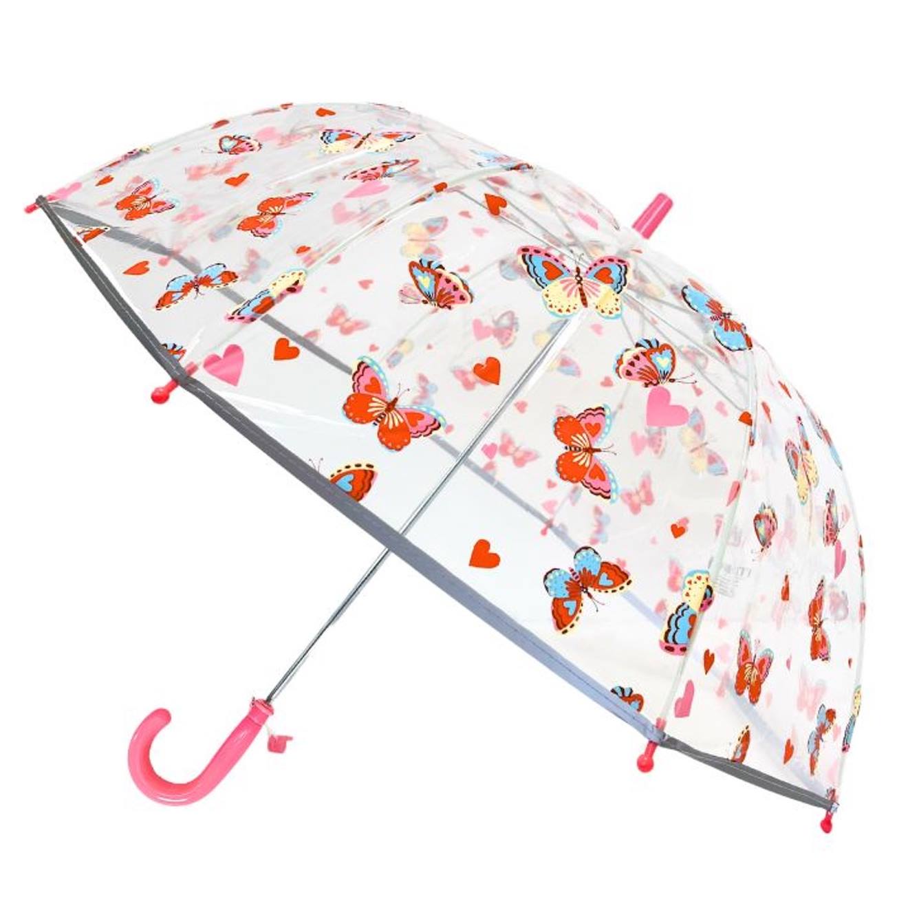 Parapluie Cloche Transparent Papillon