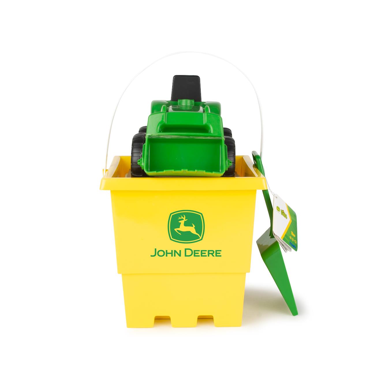 Ensemble Bac À Sable Avec Seau Et Camion-benne John Deere Dès 18 Mois Multicolore
