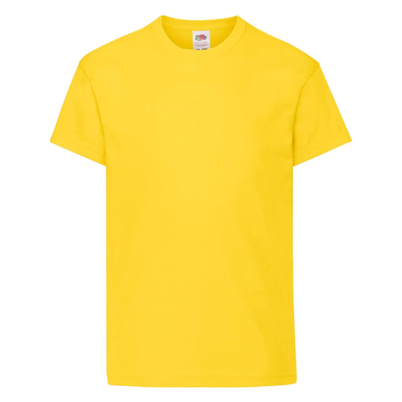 T-shirt Coton Original Jaune