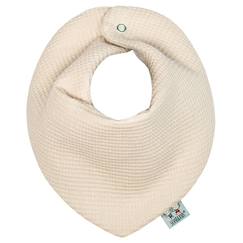 Puériculture-Repas-Bavoir bandana en nid d'abeille