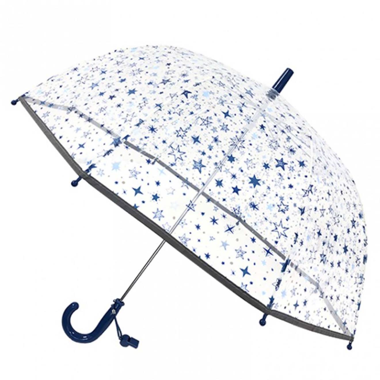 Parapluie Cloche Transparent Étoiles
