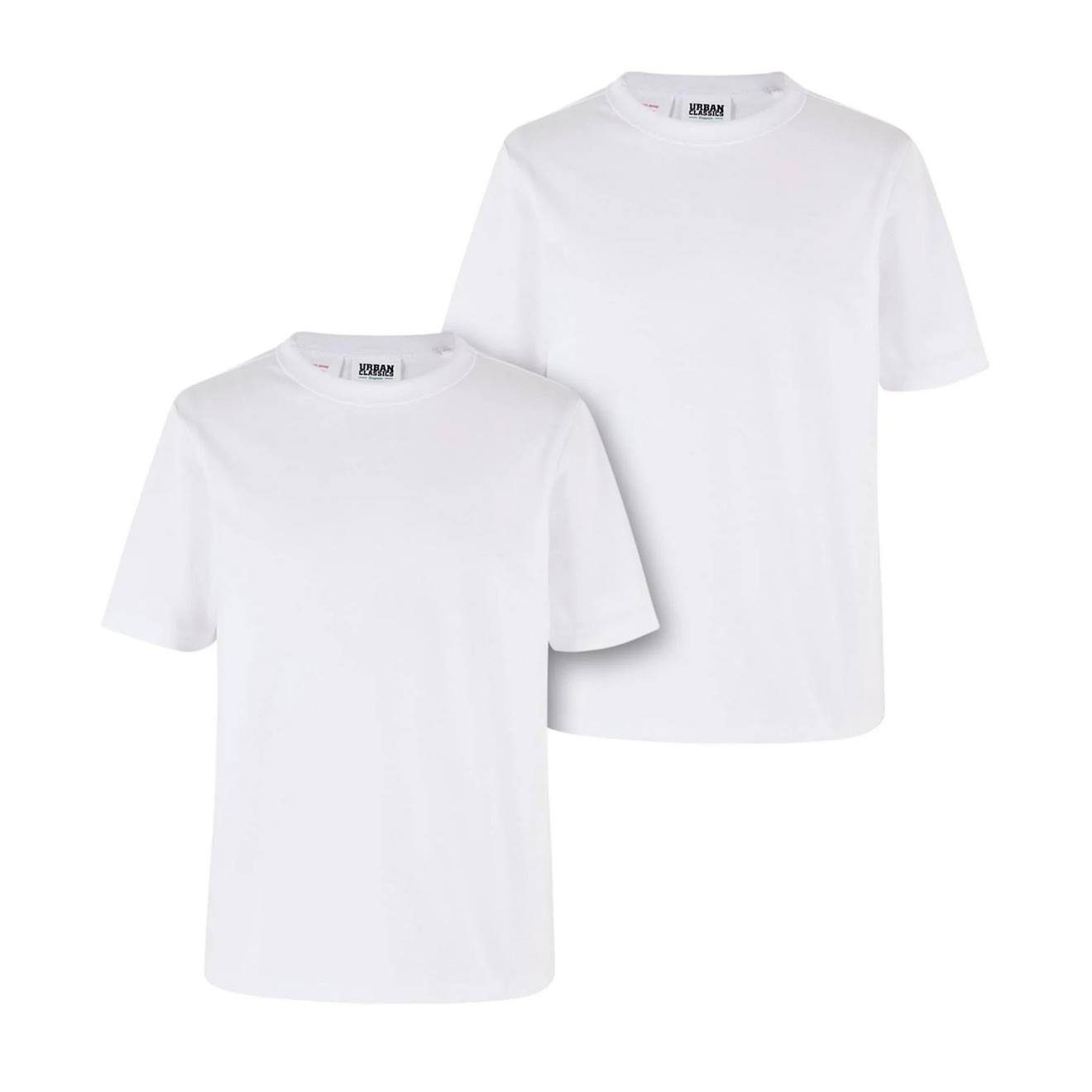 T-shirts Coton Bio Basic Blanc