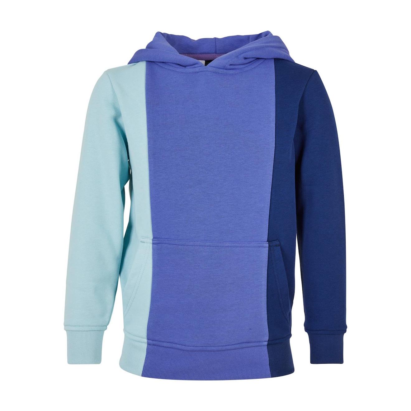 Sweat À Capuche Coton Bleu Océan / Bleu Barbeau / Bl