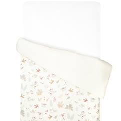 Housse de couette réversible en gaze de coton aube  - vertbaudet enfant