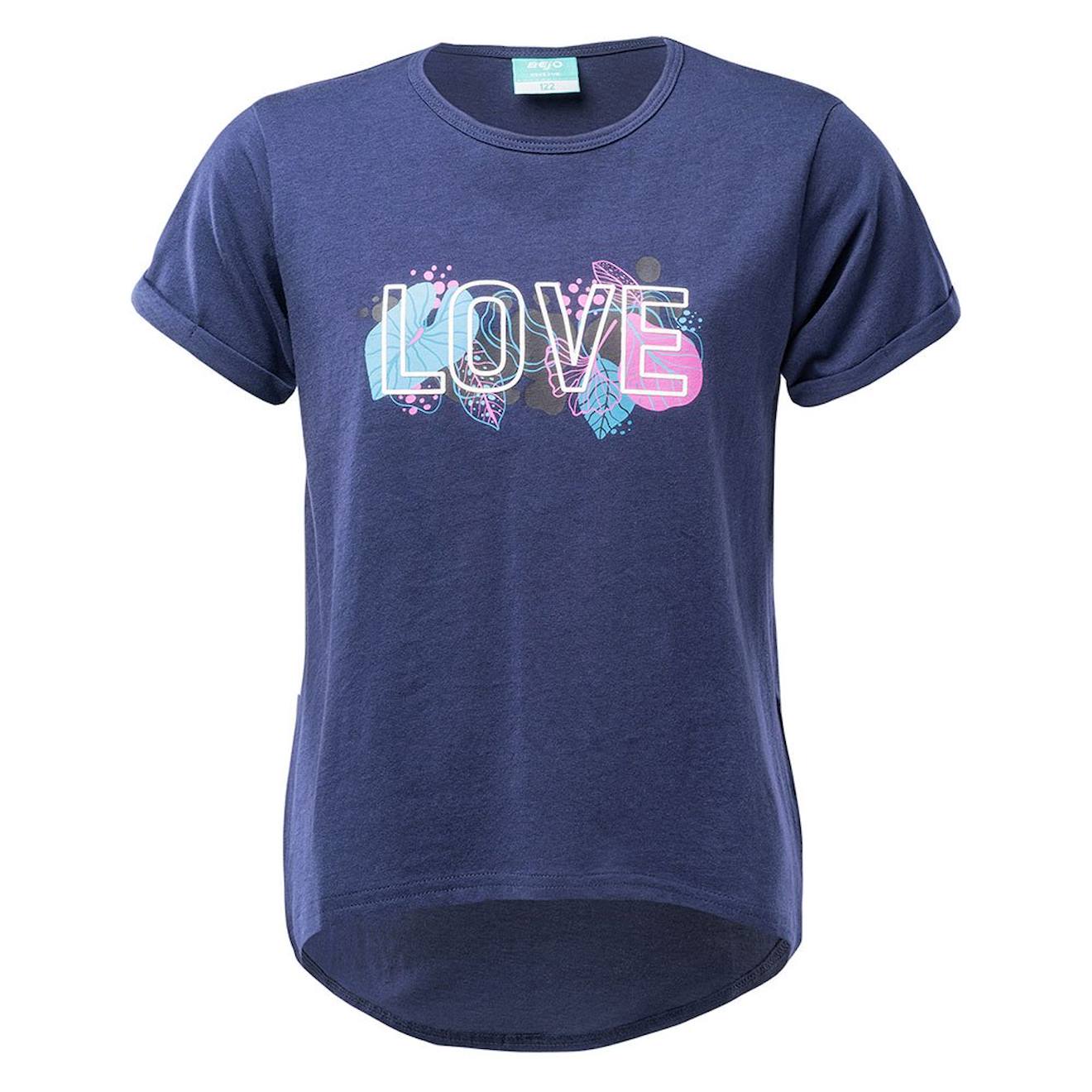 T-shirt Polyester Tatiana Bleu