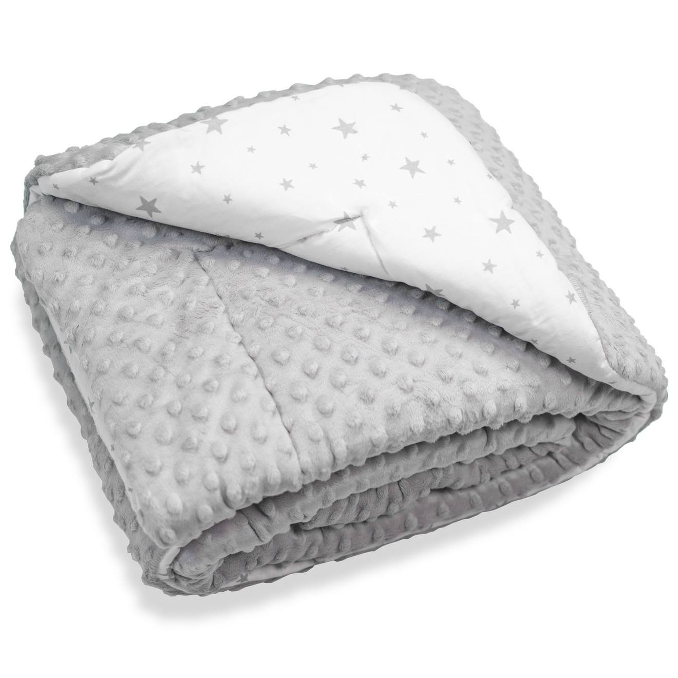 Couverture Réversible Et Ultra Douce Stella Gris