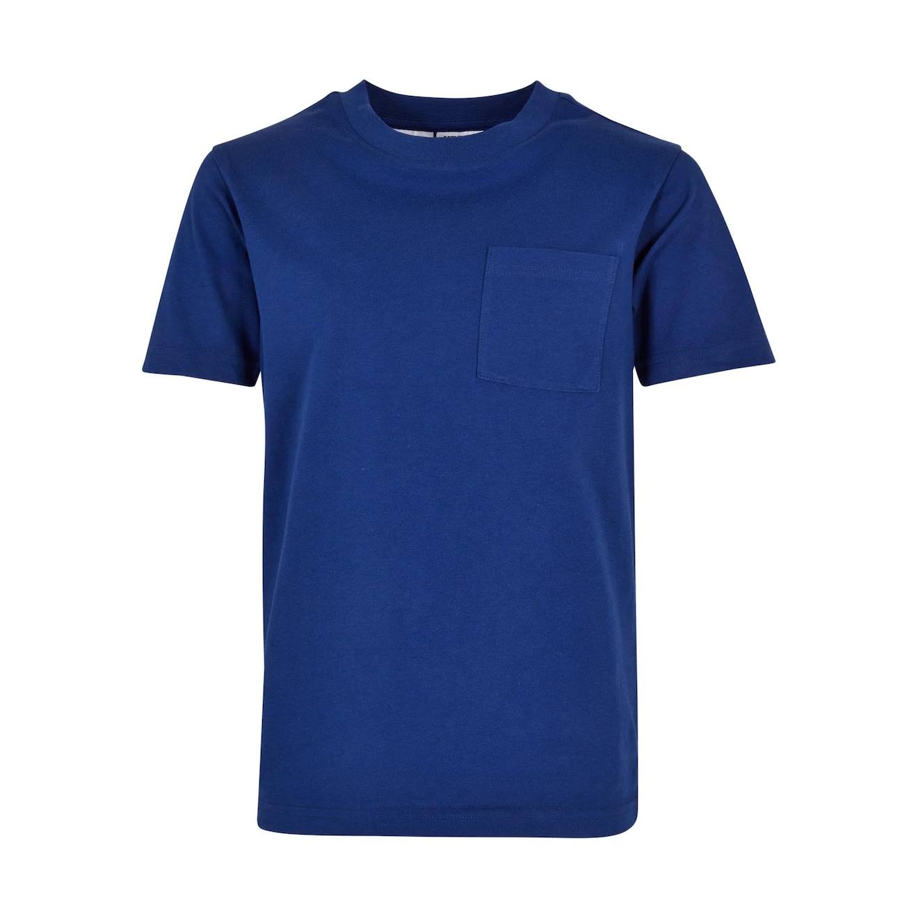 T-shirt Coton Bio Basic Bleu