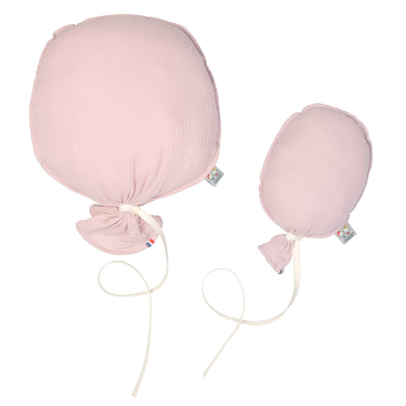 Ballon Mural Décoratif En Gaze De Coton 28cm Rose