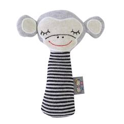 Jouet-Hochet tricoté en coton bio