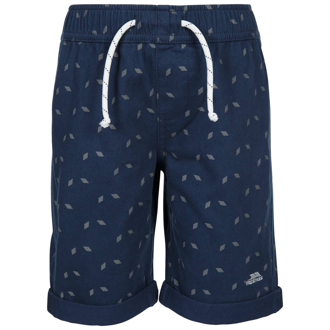 Short Décontracté Coton Publish Bleu Marine / Gris