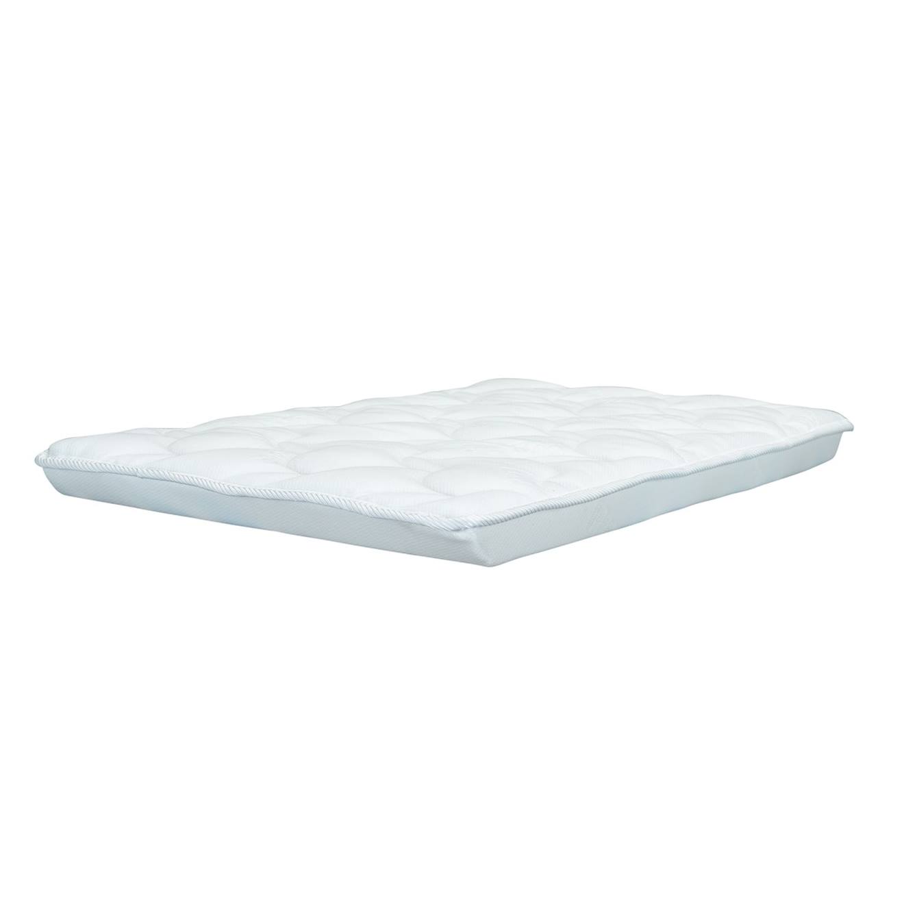 Matelas Pour Berceau En Polyester Blanc