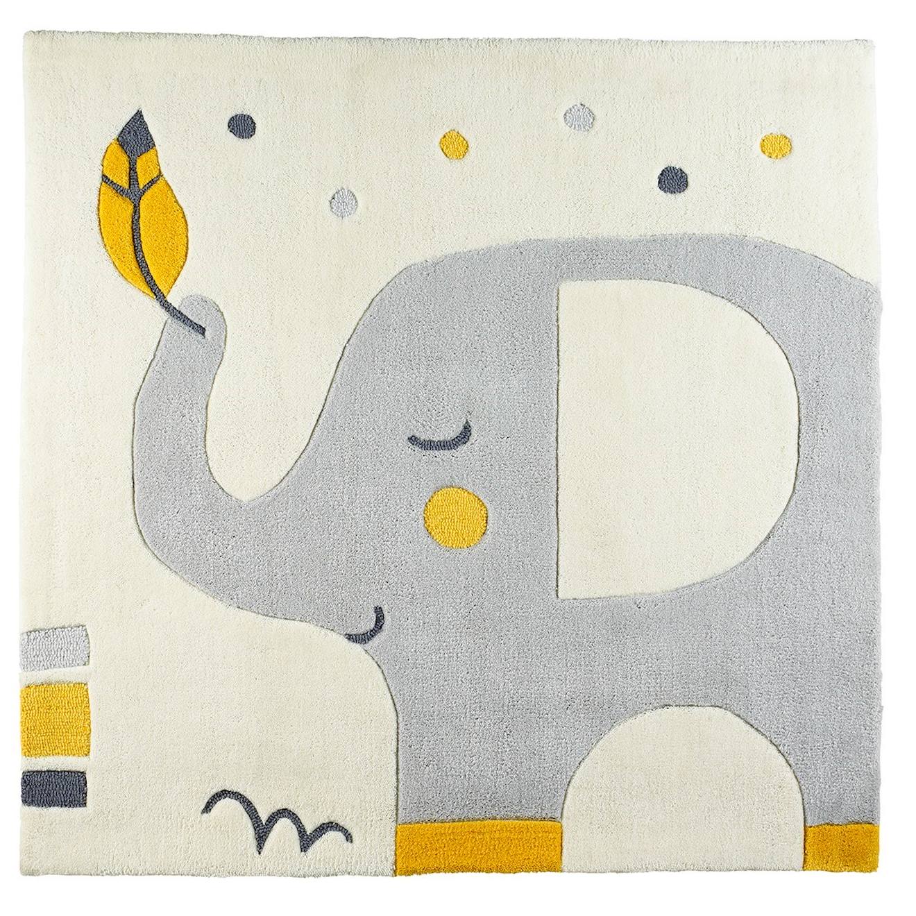 Tapis De Chambre En Acrylique Gris