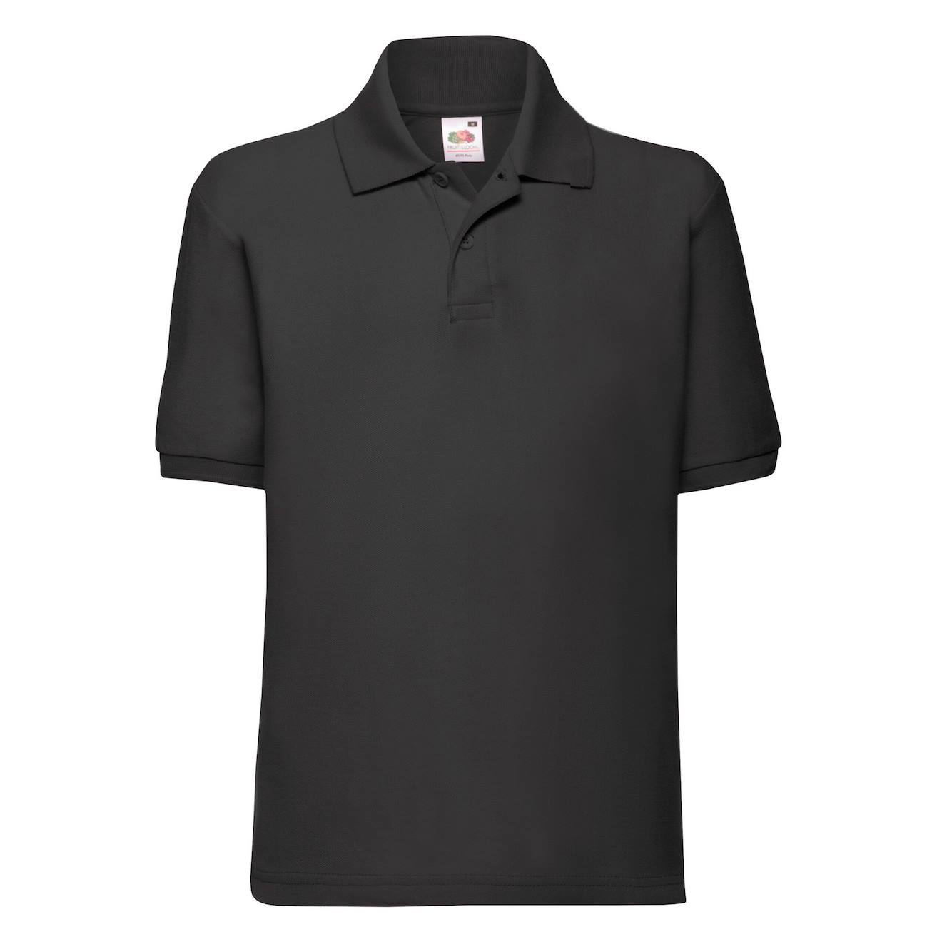 Polo Polyester 65/35 Noir