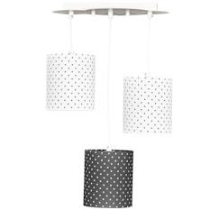 Linge de maison et décoration-Décoration-Suspension lumineuse en coton - chao chao