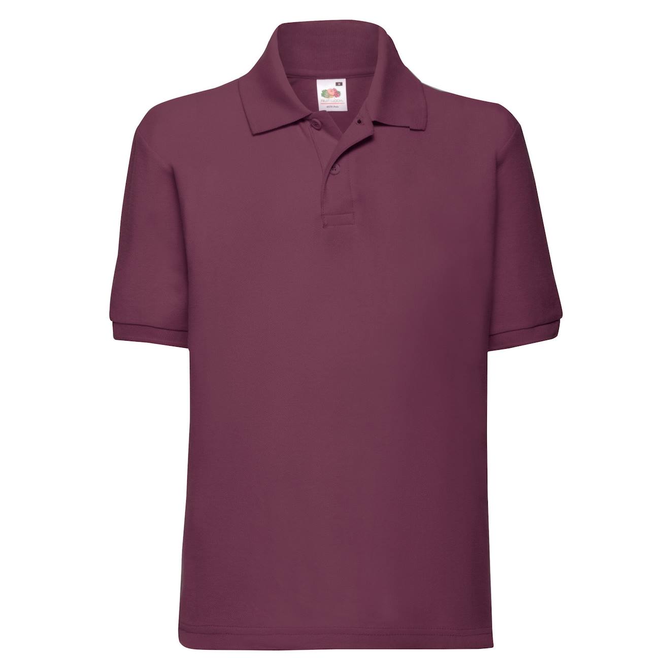 Polo Polyester 65/35 Bordeaux