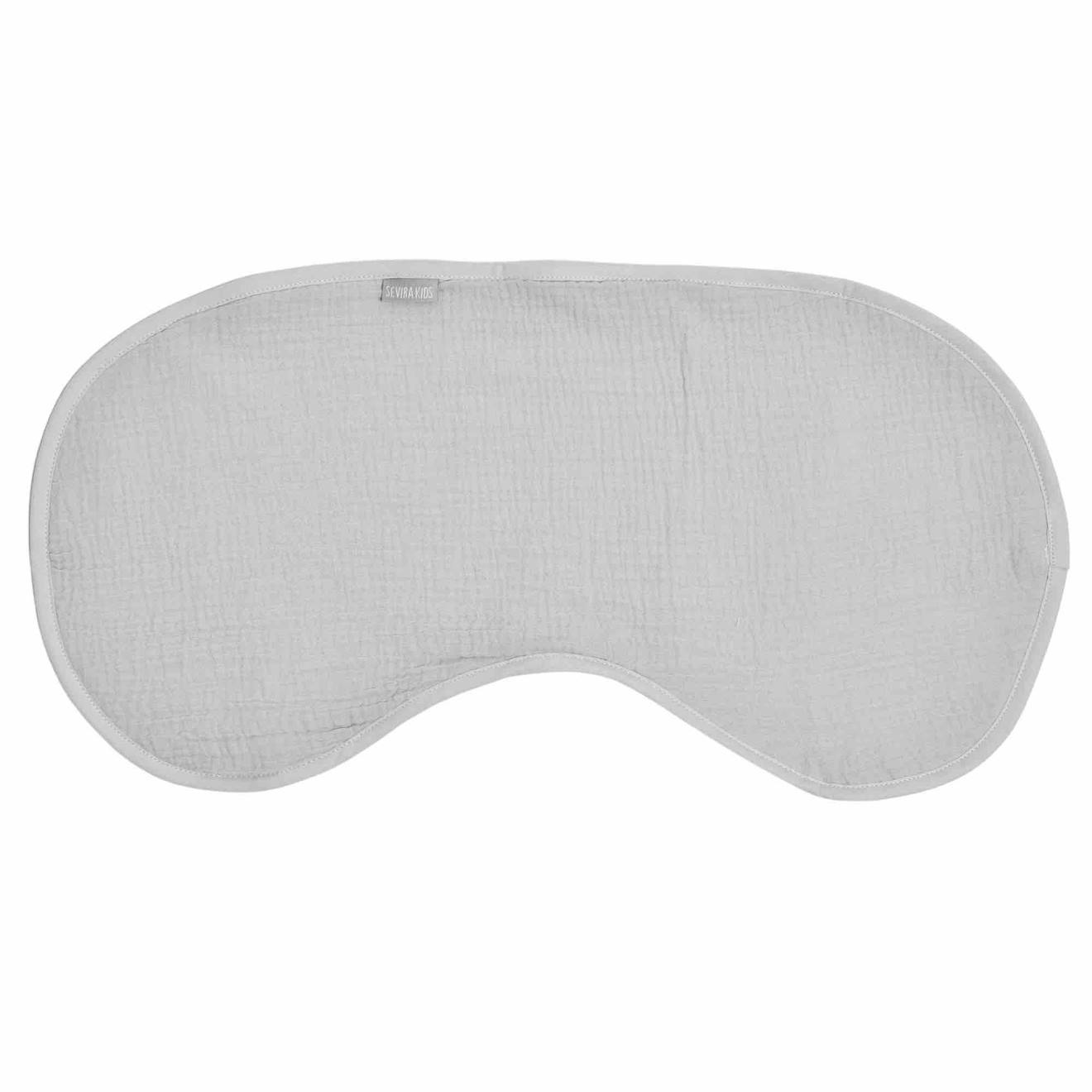 Bavoir D'épaule En Gaze De Coton Et Bambou Gris