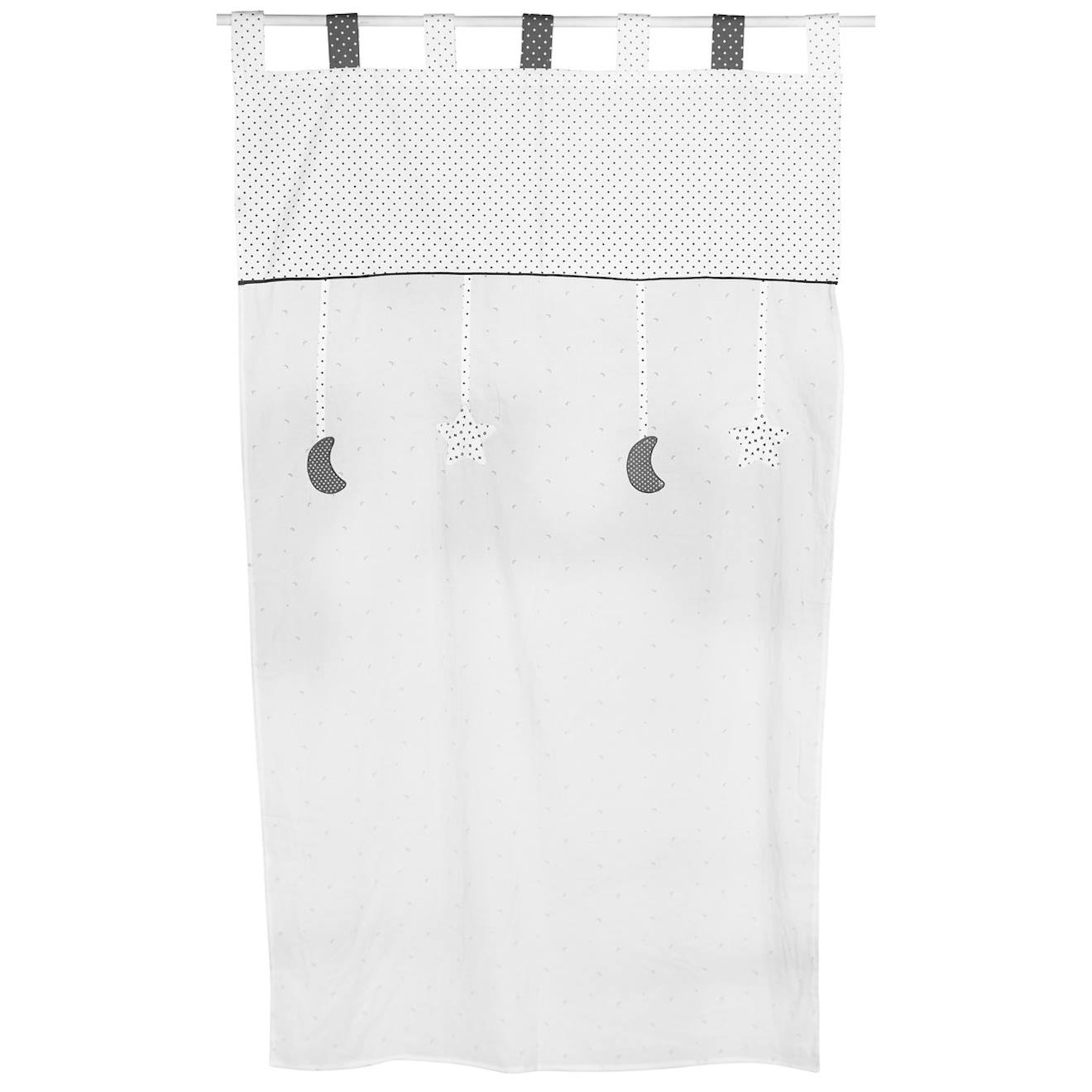 Rideau En Coton Blanc