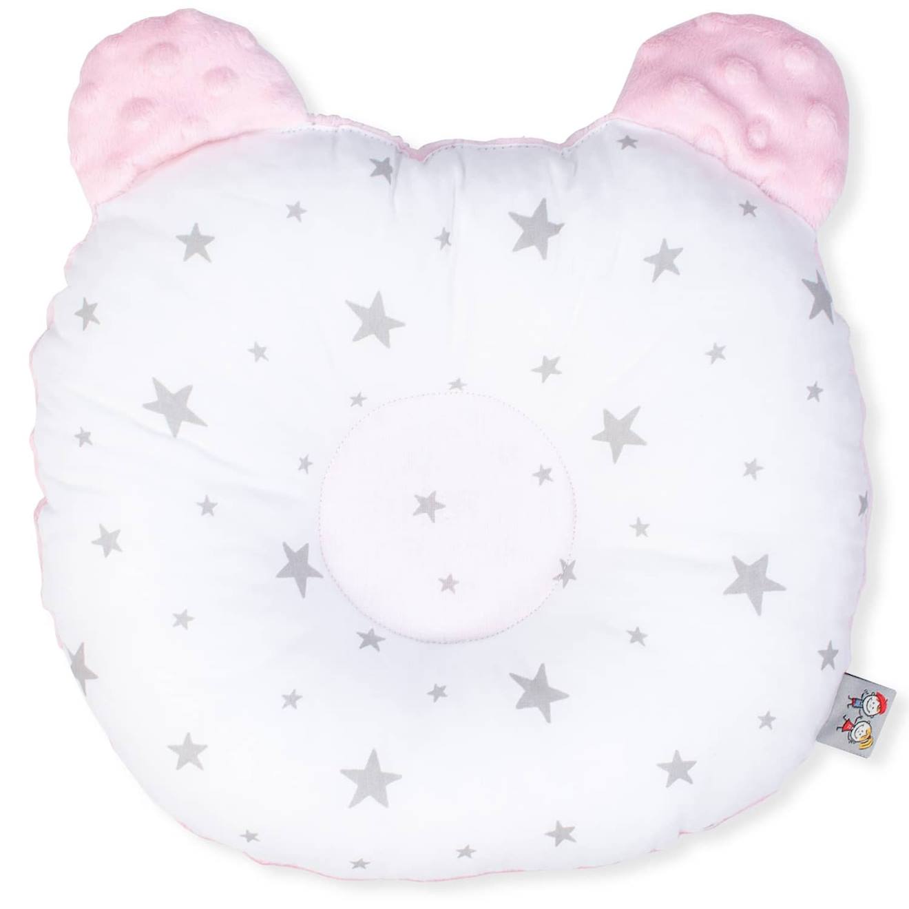 Coussin De Maintien Anti Tête Plate Stella Rose