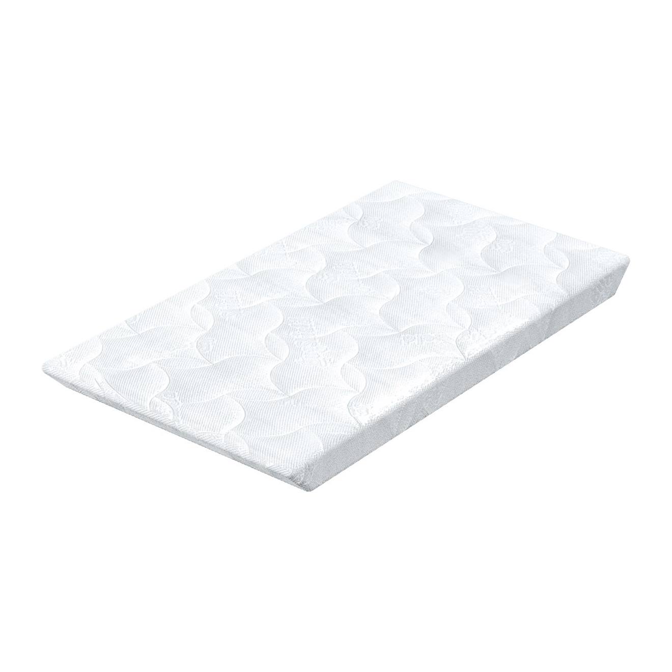 Matelas Pour Berceau En Polyester Blanc