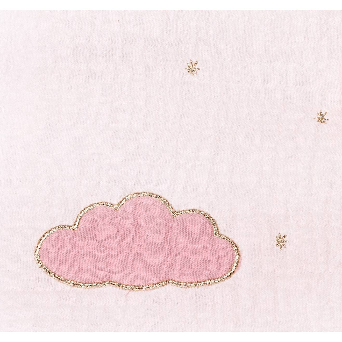 Protège Carnet De Santé En Coton - Lily Rose (Sauthon) - Image 1