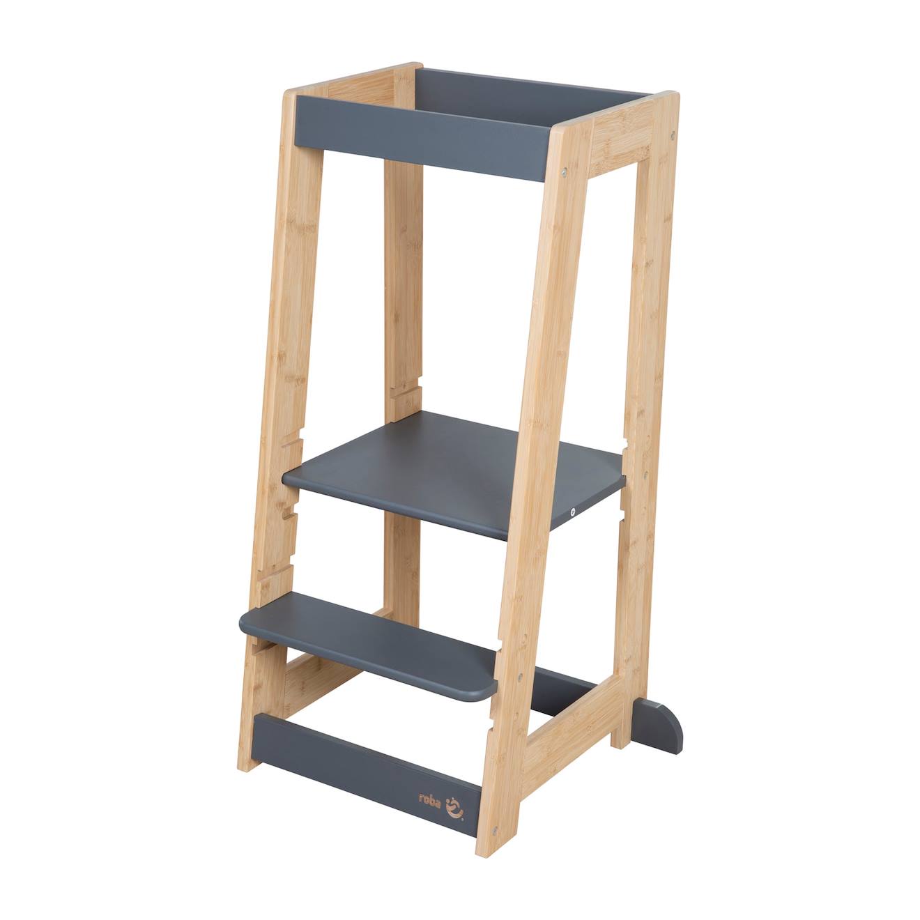 Roba - Tour D'apprentissage Évolutive En Bambou Fsc® Anthracite - Naturel