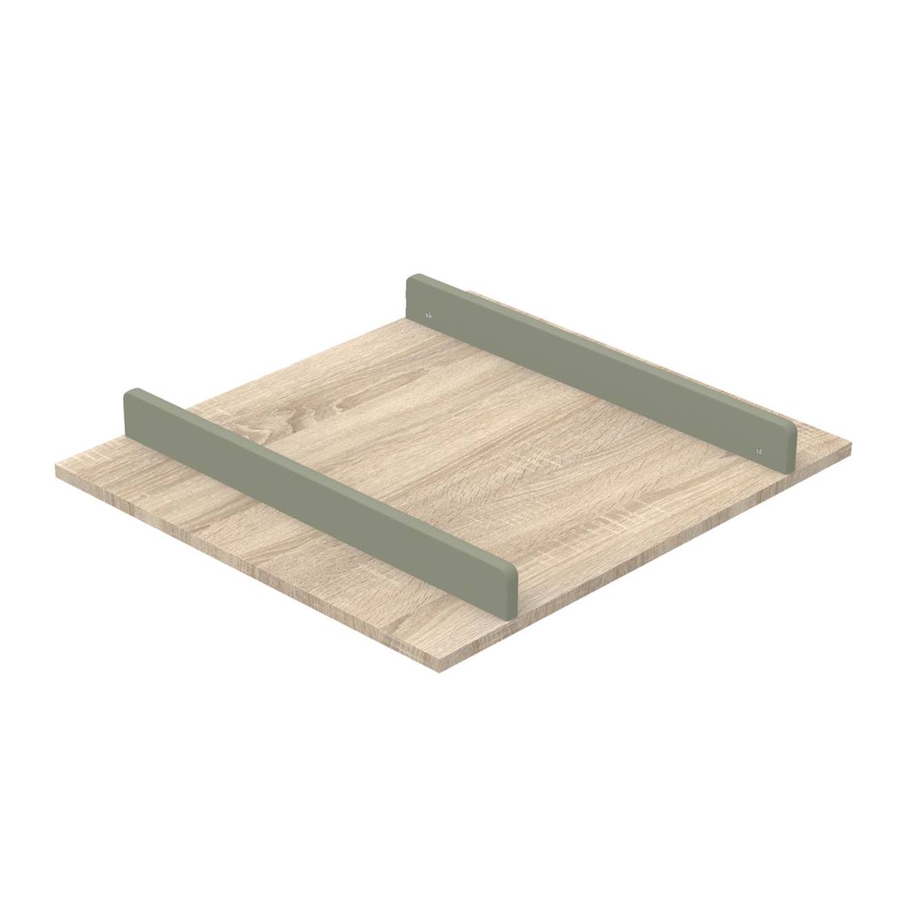 Plan À Langer Pour Commode Marron/vert