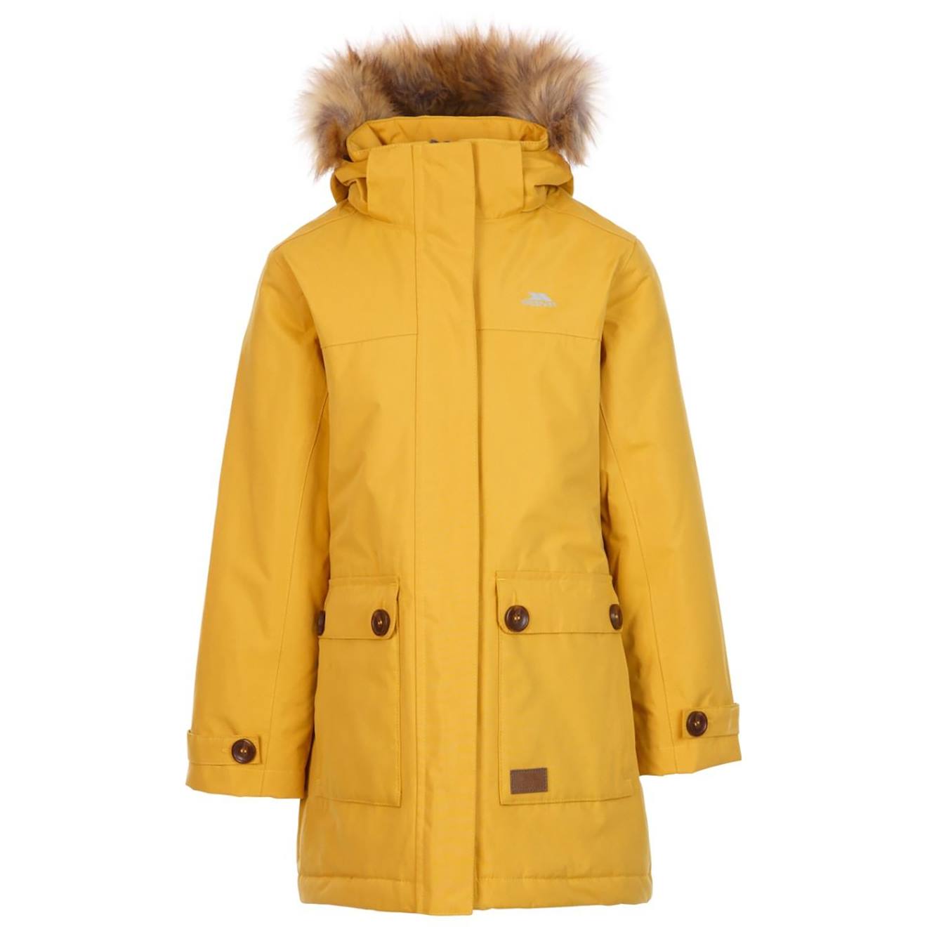 Veste Imperméable Polyester Rhoda Jaune