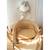 Oreiller bébé plat ourson en gaze de coton jeanne Beige+Blanc+Camel+Écru+Gris clair+Terracotta+Vert de gris+Vieux rose 25 - vertbaudet enfant 