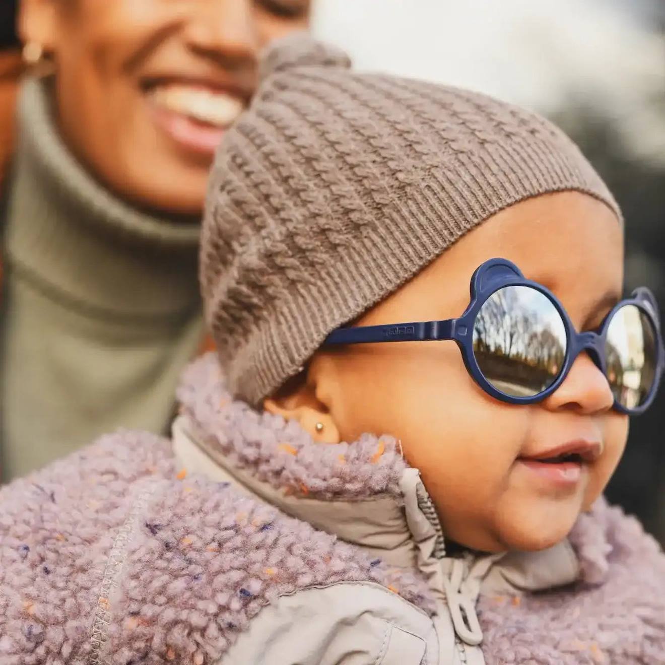 Lunettes De Soleil Ourson Bleu Marine (Ki Et La) - Image 2