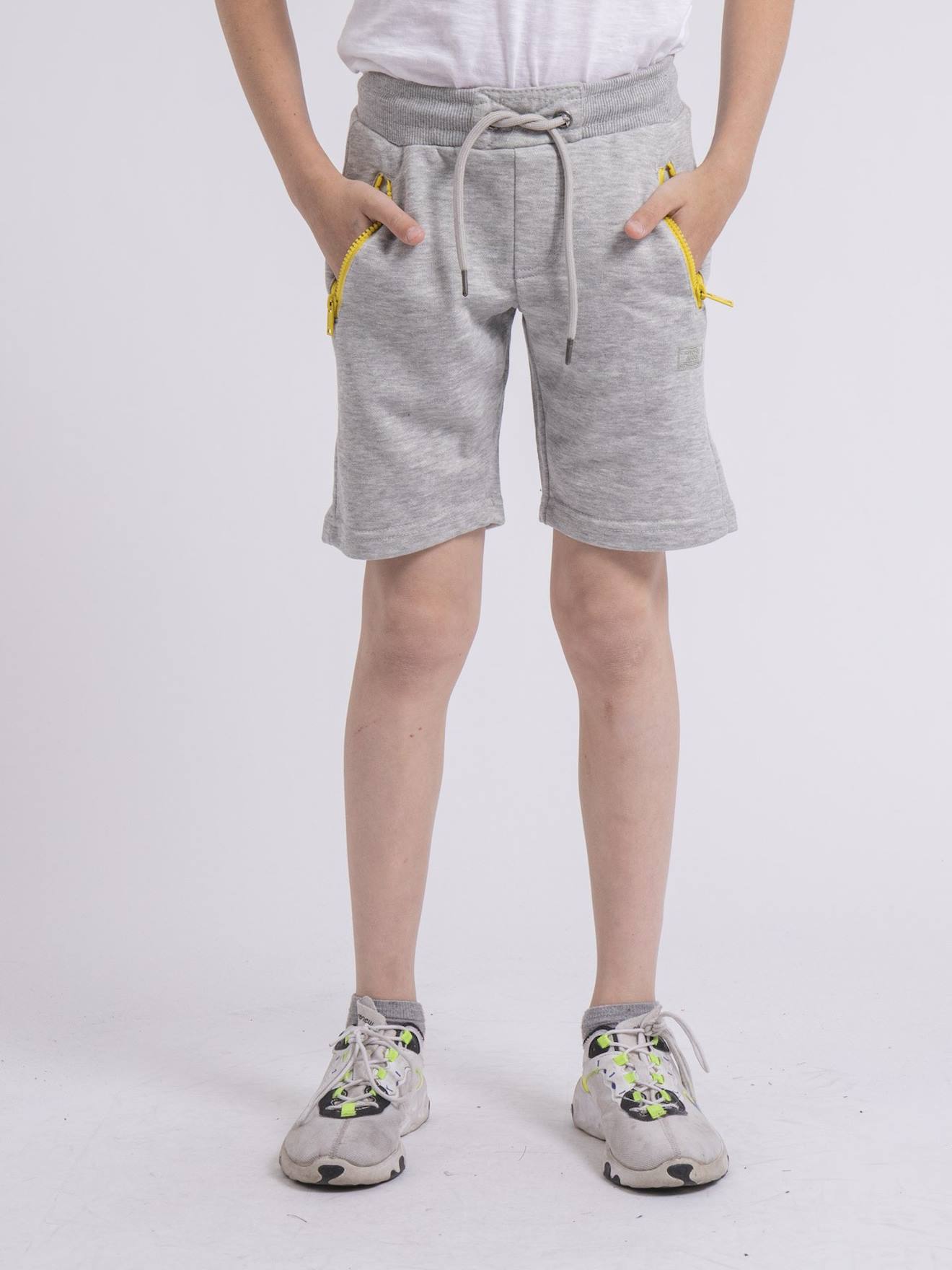 Bermuda Molleton Berny Garon Gris 22 €