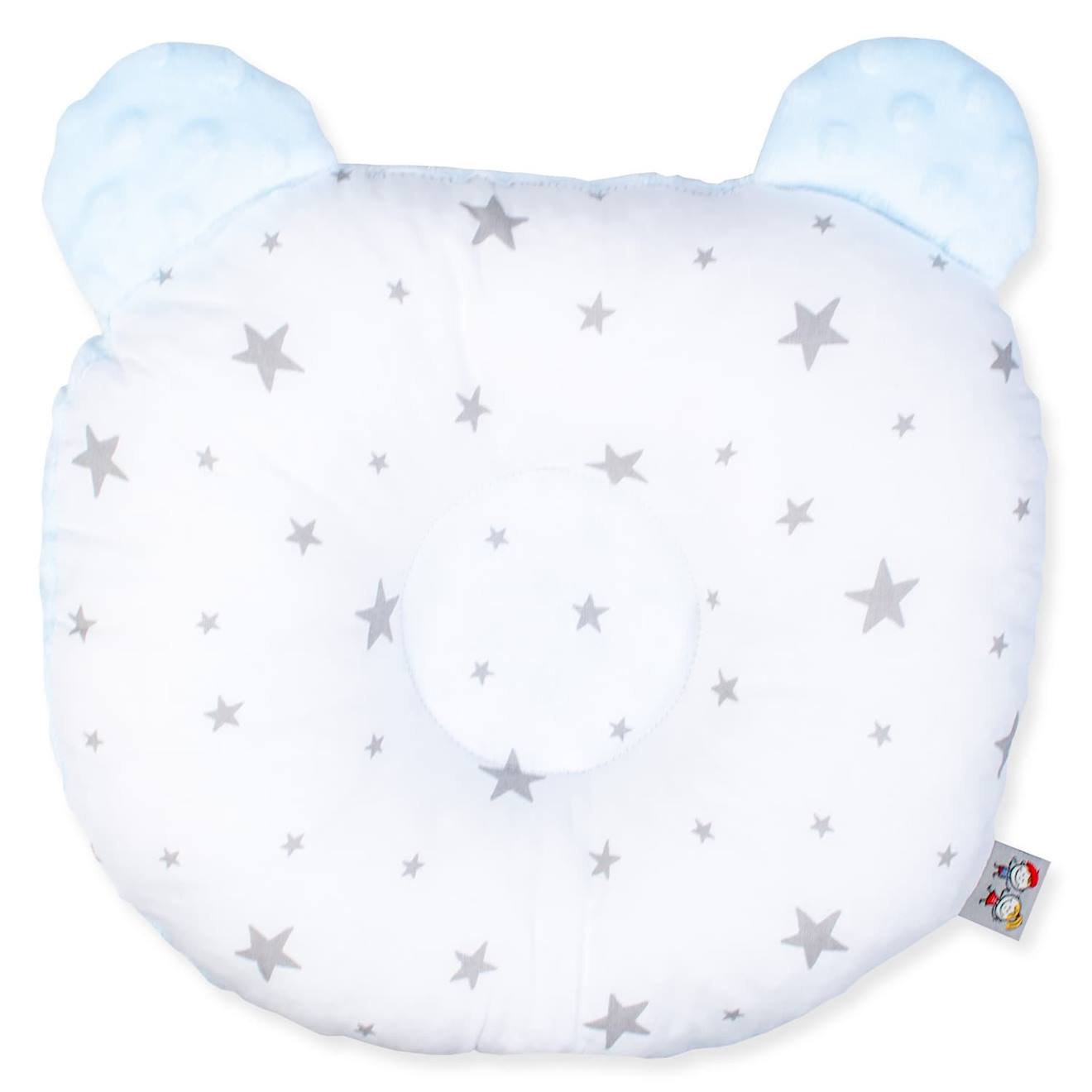 Coussin De Maintien Anti Tête Plate Stella Bleu