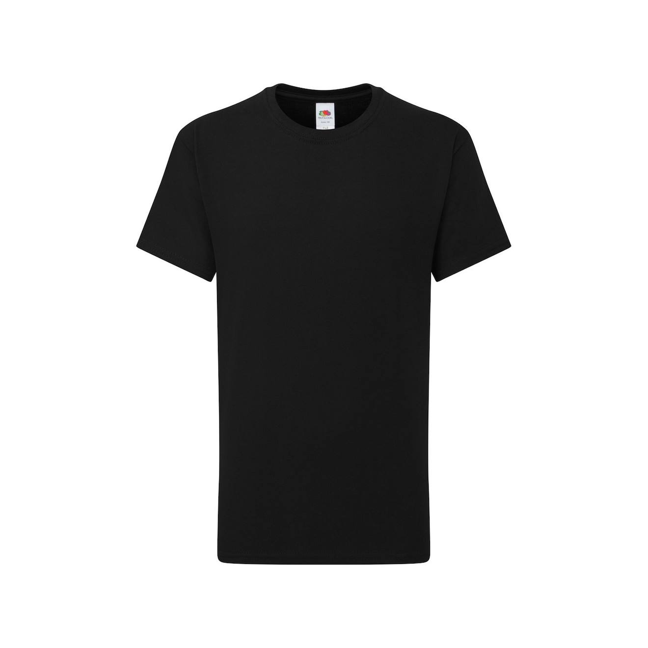 T-shirt En Coton Peigné De Qualité Supérieure Noir