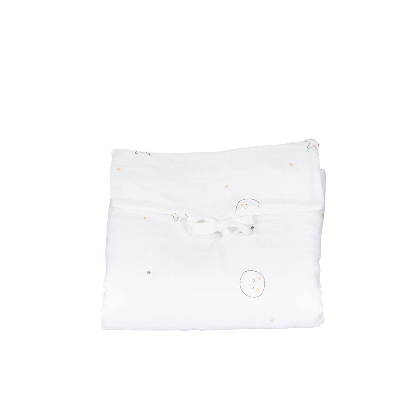 Matelas À Langer Nomade En Coton Bio Blanc