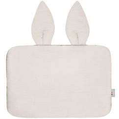 Chambre et rangement-Oreiller plat lapin en gaze de coton jeanne