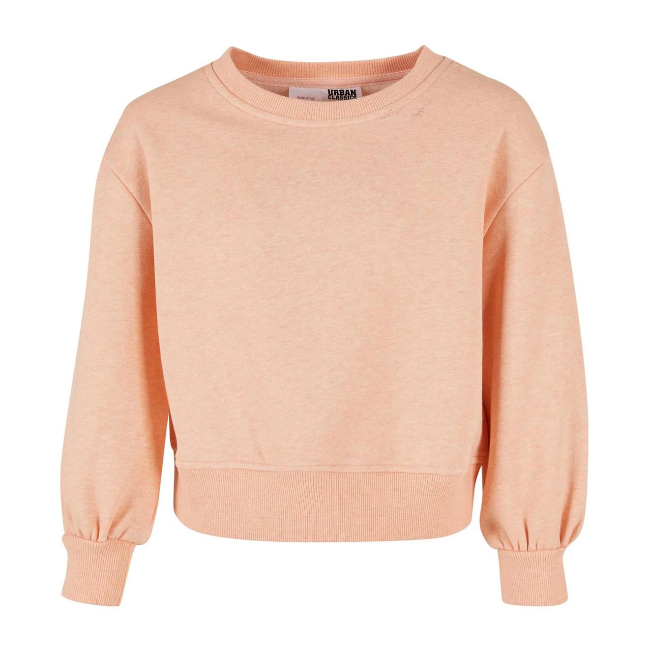 Sweat Coton Papaye Chiné