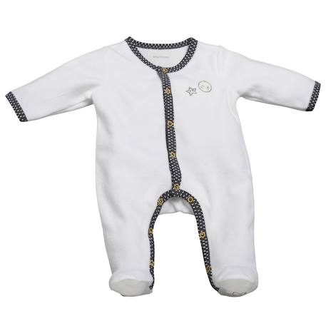 Bébé-Pyjama bébé en velours - babyfan