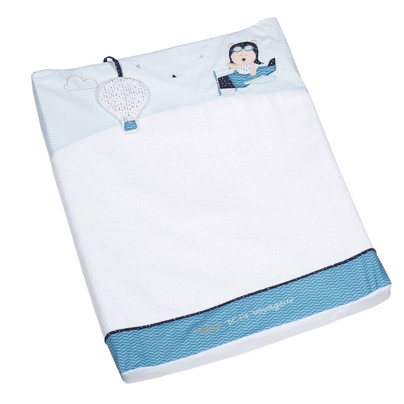 Matelas À Langer En Coton Blanc